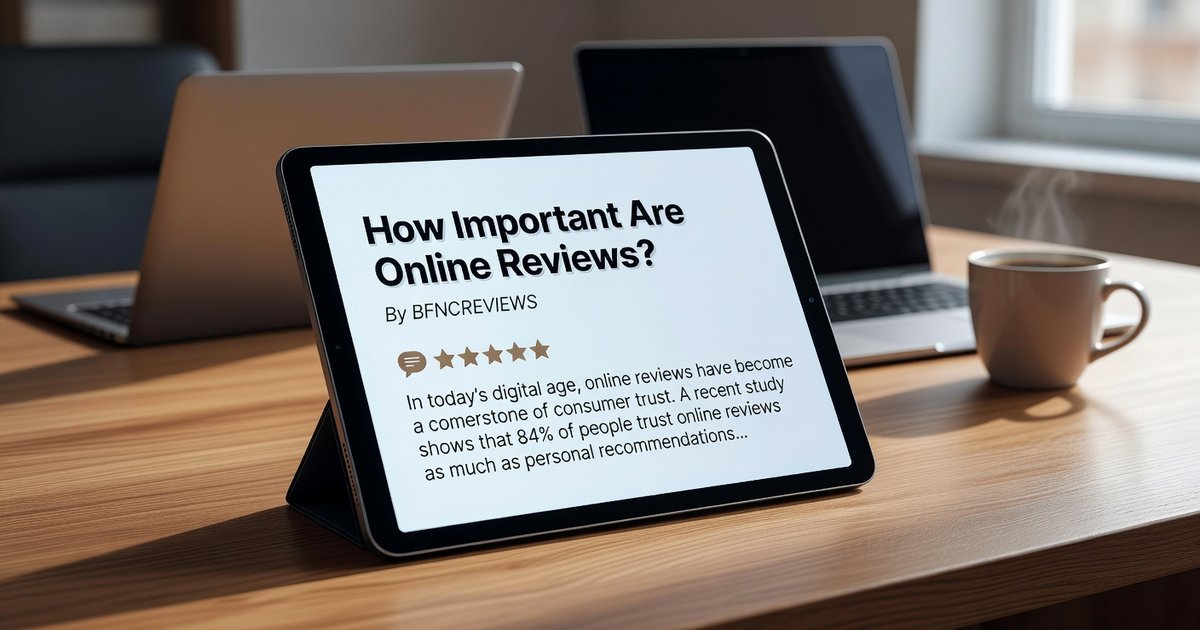 How Important Are Online Reviews Bfncreviews