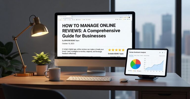 How to Manage Online Reviews Bfncreviews